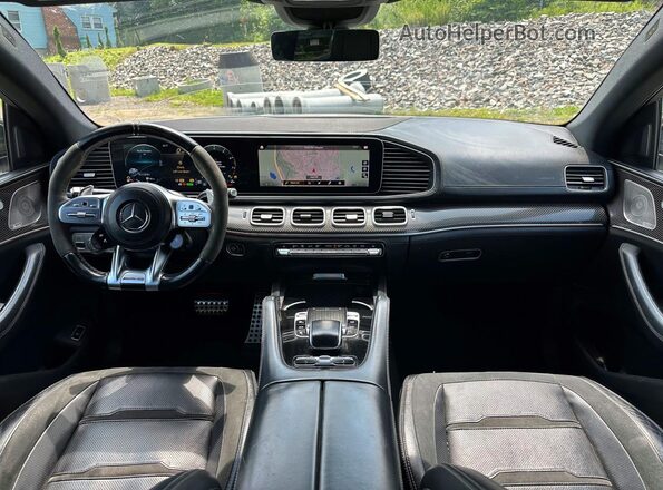4JGFD6BB6NA801206 2022 MERCEDES-BENZ GLE Белый Вид задних сидений