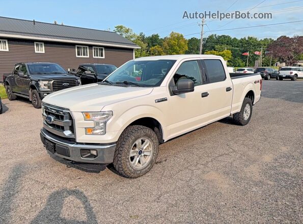 1FTFW1EF1GFB38245 2016 FORD F150 Белый Задняя правая четверть