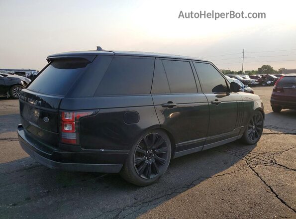 SALGS2EF2GA306177 2016 LAND ROVER RANGE ROVER Black წინა მარჯვენა