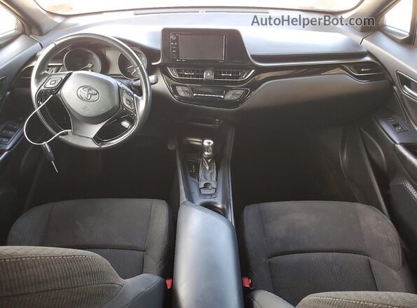 NMTKHMBX9JR042361 2018 TOYOTA C-HR Black Սարքավորումների վահանակի տեսք