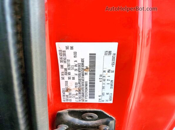 1FTEX1CP3GKF96610 2016 FORD F150 Red VIN sticker view