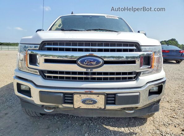 1FTEW1E57KKD22527 2019 FORD F150 White Вид ззаду