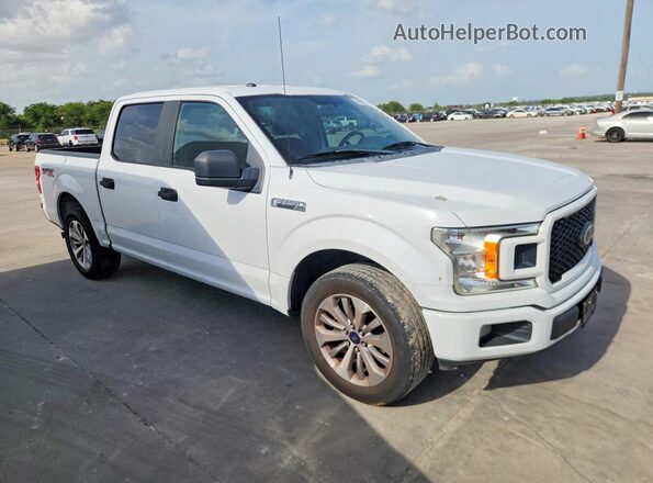 1FTEW1CP1JKD53582 2018 FORD F150 Белый Вид спереди