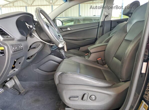 KM8J3CA2XGU192300 2016 HYUNDAI TUCSON Black Вид панелі приладів