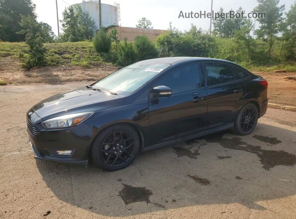 1FADP3FE2GL300560 2016 FORD FOCUS Black Rear left