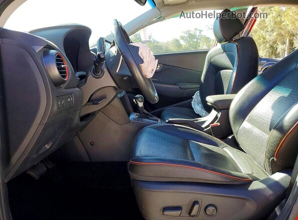 KM8K33A57LU462964 2020 HYUNDAI KONA Red Առջևի վահանակի տեսք