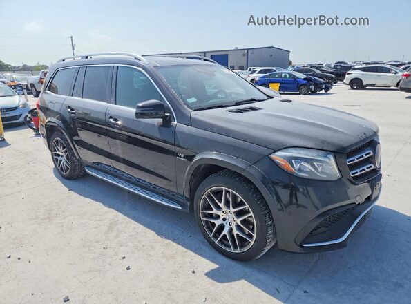 4JGDF7FE7HA752534 2017 MERCEDES-BENZ GLS Black Widok z tyłu