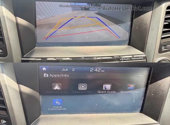 KM8J33A4XJU598151 2018 HYUNDAI TUCSON Gray Շարժիչի բաժամունքի տեսք
