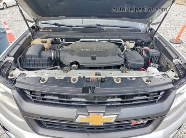 1GCHSDENXH1296434 2017 CHEVROLET COLORADO Silver Вид підкапотного простору