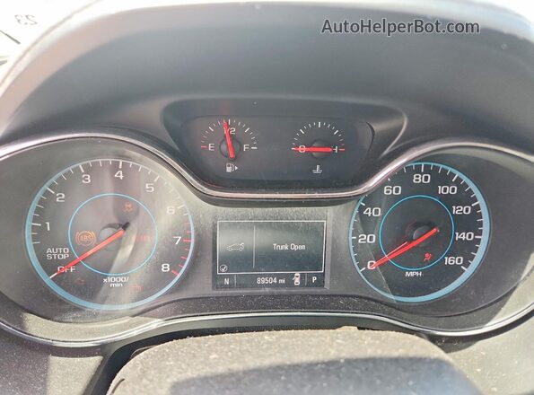 1G1BE5SM4G7266803 2016 CHEVROLET CRUZE Silver Widok tylnych siedzeń