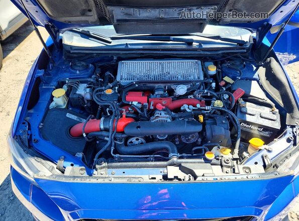 JF1VA2M66H9806287 2017 SUBARU WRX Blue Widok komory silnika