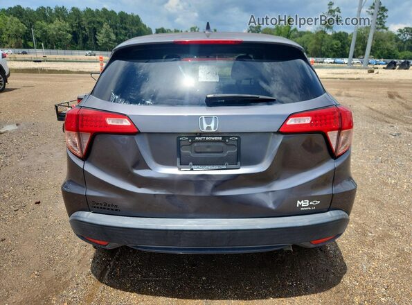 3CZRU5H52GM747433 2016 HONDA HR-V Charcoal Սալոնի դիմացի տեսք