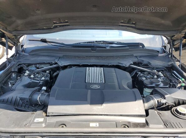 SALWR2EF7GA565402 2016 LAND ROVER RANGE Black ძრავის განყოფილების ხედი