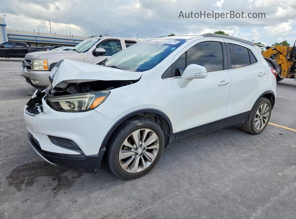 KL4CJASB8HB017511 2017 BUICK ENCORE White Задня ліва чверть
