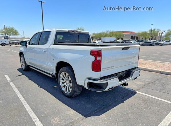 3GCUYHEL2MG150494 2021 CHEVROLET SILVERADO White Front right