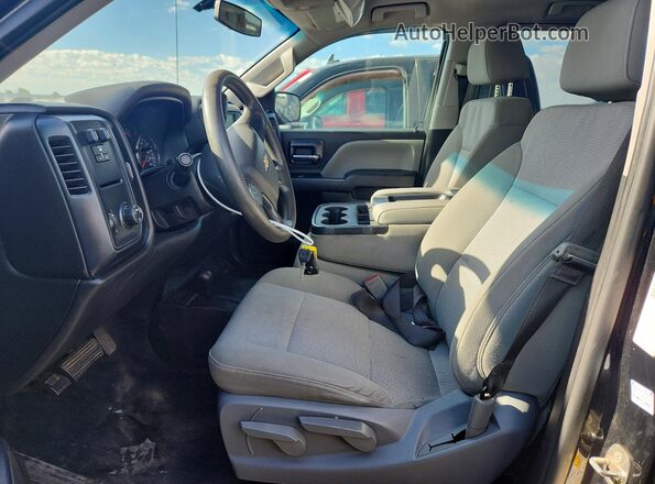 1GCUKNEC2JF102507 2018 CHEVROLET SILVERADO Черный Вид панели приборов