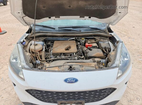 1FMCU0F66LUA55039 2020 FORD ESCAPE White VIN კოდის სტიკერის ხედი