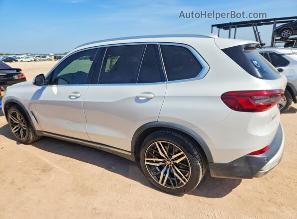 5UXCR6C5XKLL05633 2019 BMW X5 White Trasero derecho