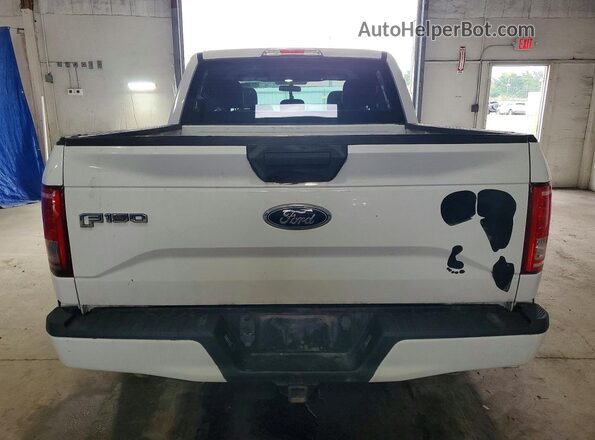 1FTEW1EG4GFB04045 2016 FORD F150 White Widok wnętrza z przodu