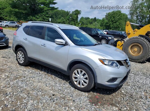 JN8AT2MT1GW007126 2016 NISSAN ROGUE Silver Դիմացի տեսք