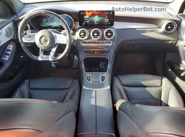 W1N0G6EB0MF923132 2021 MERCEDES-BENZ GLC-CLASS Серый Вид щитка приборов