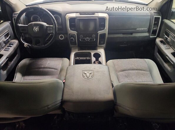 1C6RR6LT2KS627058 2019 RAM 1500 White Vista del cuadro de instrumentos