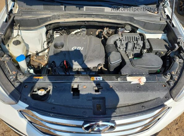 5XYZT3LB0GG312708 2016 HYUNDAI SANTA White Շարժիչի բաժամունքի տեսք