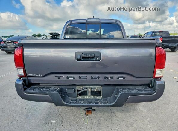 5TFAX5GN2KX157845 2019 TOYOTA TACOMA Gray წინა სალონის ხედი