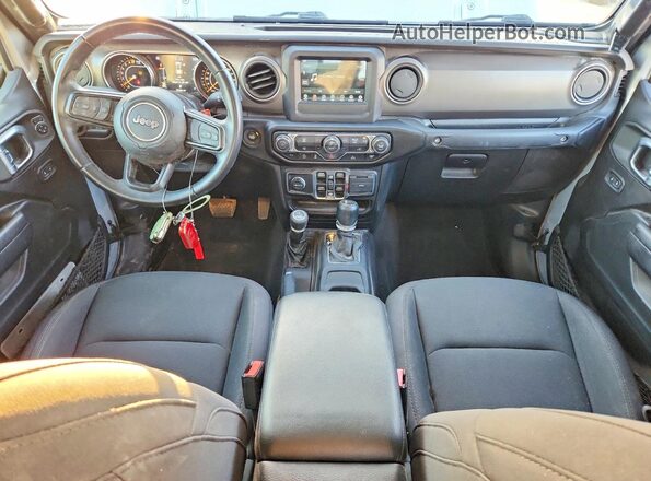 1C6HJTAGXNL138672 2022 JEEP GLADIATOR Silver Вид щитка приладів