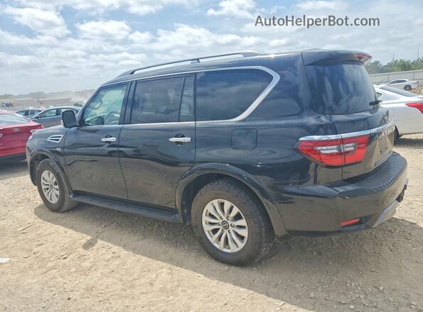 JN8AY2AC2M9147654 2021 NISSAN ARMADA Black Հետևի աջ