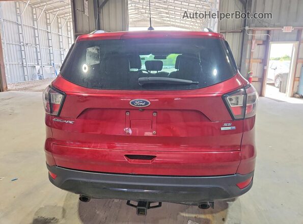 1FMCU9G98HUC01333 2017 FORD ESCAPE Бордовый Вид салона спереди