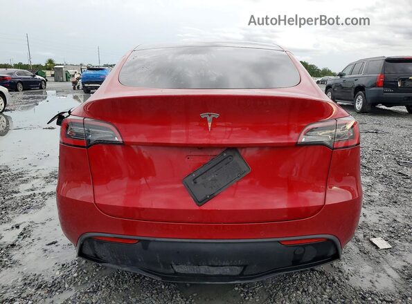 5YJYGDEDXMF110532 2021 TESLA MODEL Red Front interior view