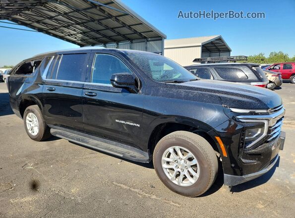 1GNS5CRD0SR205132 2025 CHEVROLET SUBURBAN Черный Вид спереди