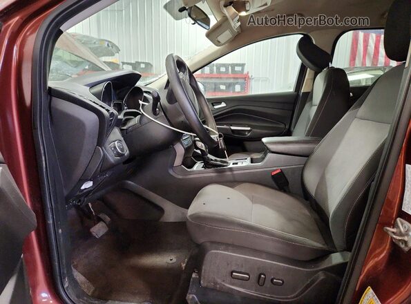 1FMCU0GD3JUA91765 2018 FORD ESCAPE Бордовый Вид панели приборов