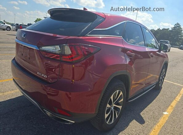 2T2AZMDA7LC212209 2020 LEXUS RX 350 Red Front right