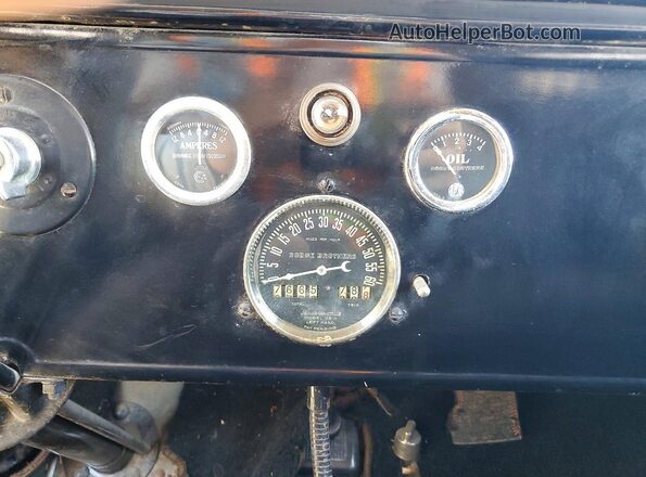 389382 1914 DODGE 30 Черный Вид щитка приборов