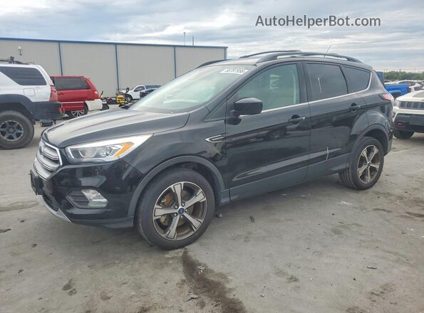 1FMCU9HD7JUC48426 2018 FORD ESCAPE Black Задня ліва чверть