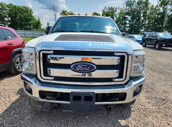 1FTBF2B68GEC68229 2016 FORD F250 White Widok z tyłu