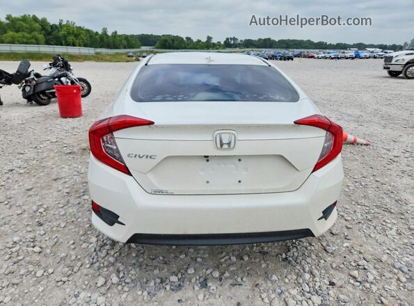 19XFC2F77JE001091 2018 HONDA CIVIC Белый Вид салона спереди