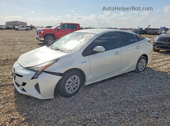 JTDKBRFU8H3032271 2017 TOYOTA PRIUS White Задня ліва чверть