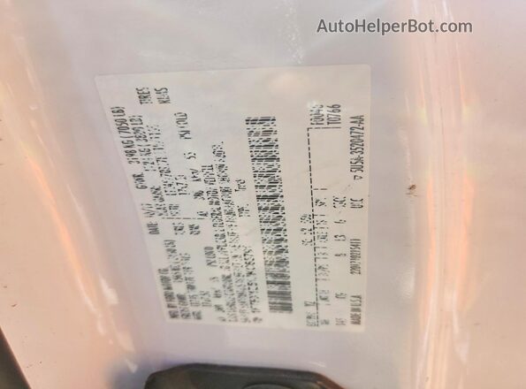 1FTFX1E51JKC65791 2018 FORD F150 White VIN sticker view