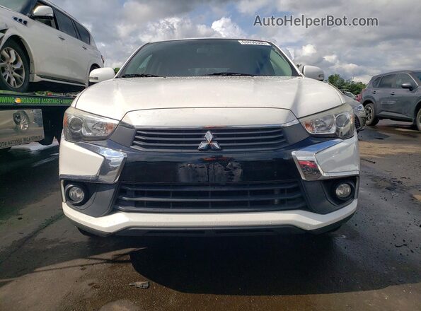 JA4AR3AW1HZ017308 2017 MITSUBISHI OUTLANDER White Հետևի տեսք