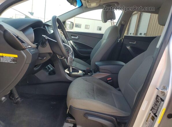 5XYZT3LB0HG498896 2017 HYUNDAI SANTA FE Silver Вид панелі приладів