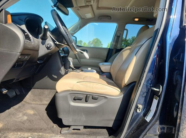 JN8AY2BA6M9372690 2021 NISSAN ARMADA Blue Vista del salpicadero