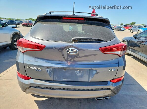 KM8J33A22GU199158 2016 HYUNDAI TUCSON Gray Սալոնի դիմացի տեսք