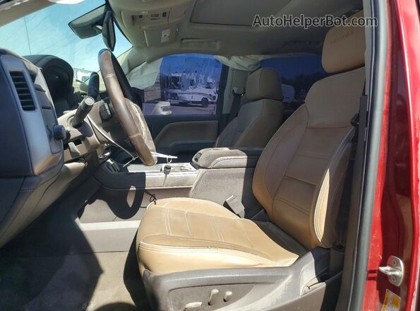 3GTP1PEJ3JG485527 2018 GMC SIERRA Red წინა პანელის ხედი