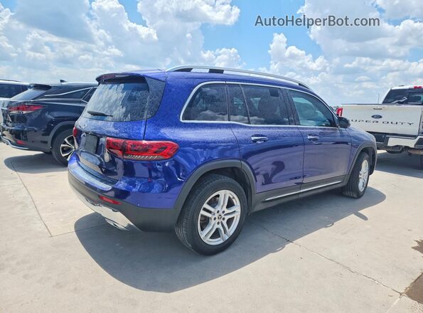 W1N4M4GB5MW106637 2021 MERCEDES-BENZ GLB-CLASS Blue Przód prawy