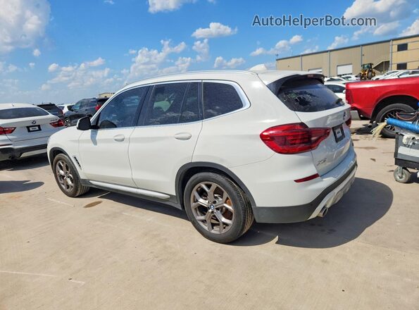 5UXTY3C08L9B55304 2020 BMW X3 White Հետևի աջ