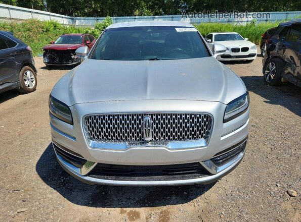 2LMPJ8K92KBL31007 2019 LINCOLN NAUTILUS Silver უკანა ხედი