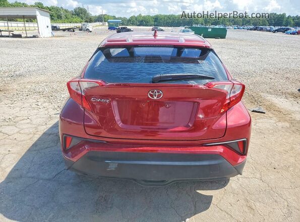NMTKHMBX6JR002626 2018 TOYOTA C-HR Red Սալոնի դիմացի տեսք